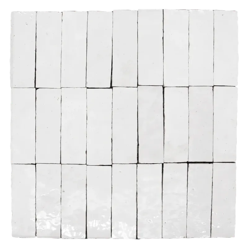 Zellige Neige Blanc KitKat Hoge Kwaliteit