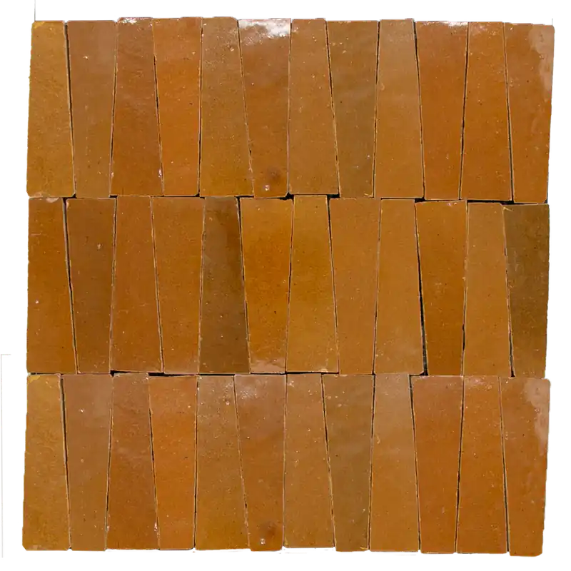 Uitverkoop Zellige Caramel Dorsale