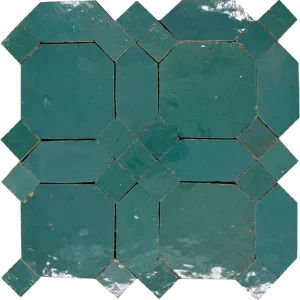 Zellige Atlas Petrol D'Art Veilige Betaling