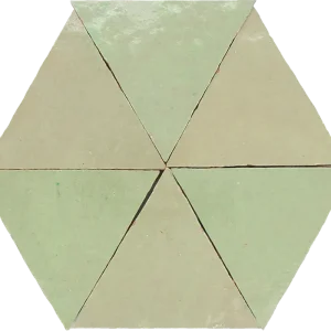 Finale Uitverkoop Zellige Vert Vieux Triangle