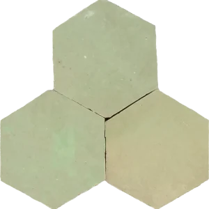 Zellige Vert Vieux Hexagone Merkproduct