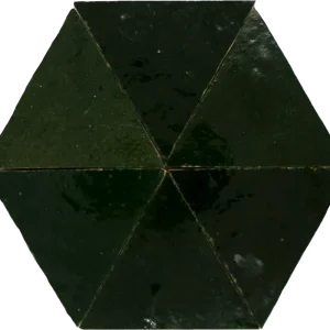 Merkproduct Zellige Vert Mousse Triangle