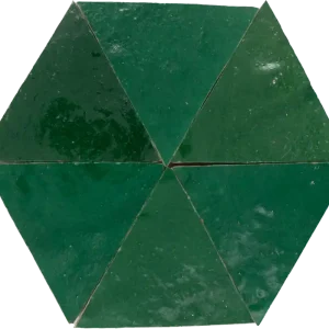 Zellige Vert Foncee Triangle Betaalbaar