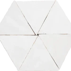 Fabrieksprijs Zellige Neige Blanc Triangle