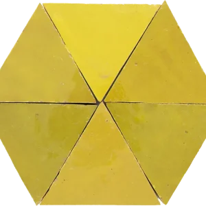 Zellige Citron Triangle Flitsaanbieding