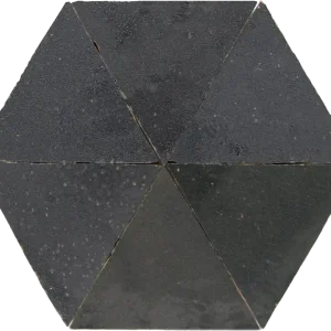 Gecertificeerd Zellige Charcoal Triangle