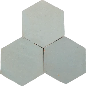 Actieprijs Zellige Bleu Lumiere Hexagone