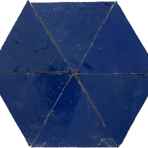Dagaanbieding Zellige Bleu Foncee Triangle