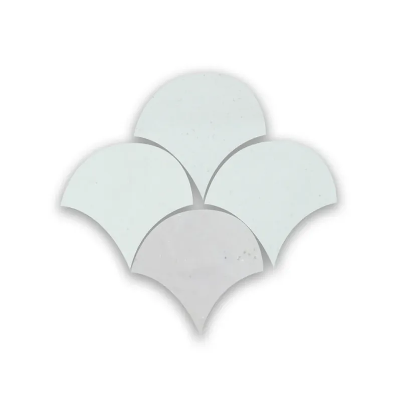 Zellige Neige Blanc Poisson Echelles Korting