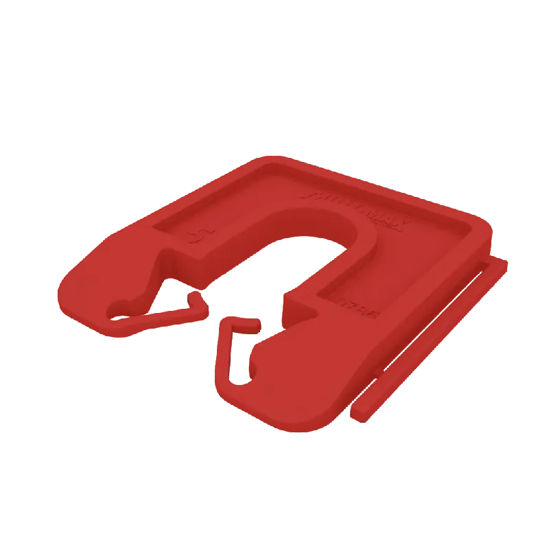 Millimax uitvulplaatje 5mm rood | 80st/ds Veilige Betaling