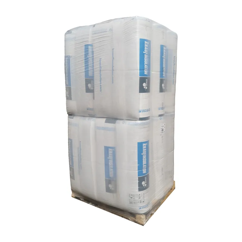 Veilige Betaling Pallet: Knauf Naturoll 032 Glaswol | 2700x580x100mm – 64 rol – 100,22m2