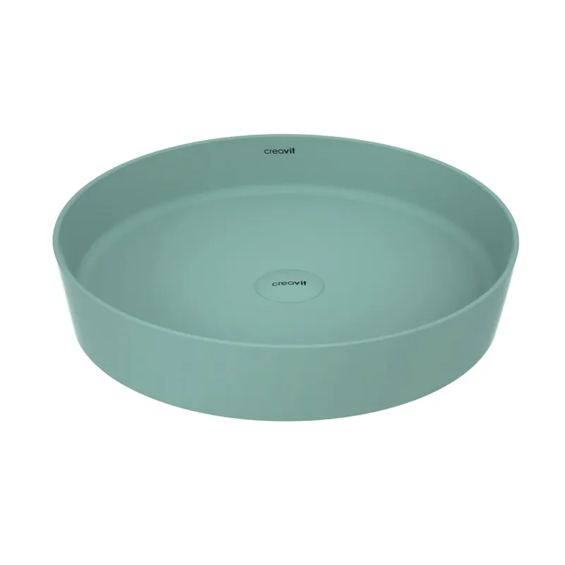 Beste Prijs Creavit Terra Bedieningspaneel – Nijlgroen – Dual Flush Bedieningsplaat voor Creavit Inbouwreservoir