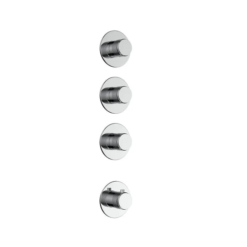 Uitverkoop Uniforma Douchestang met Wateraansluiting – 69 cm – Chroom