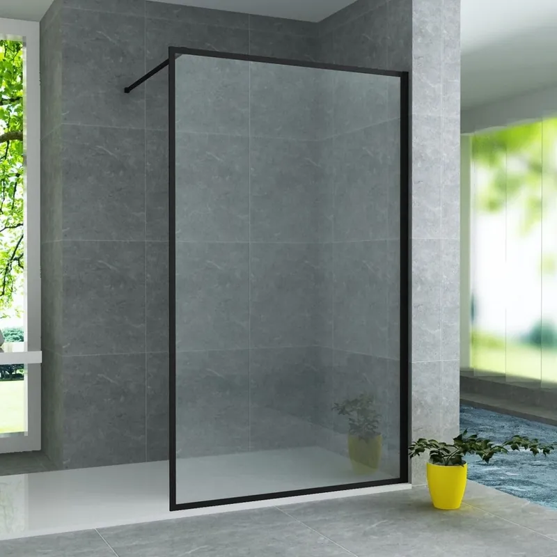 Finale Uitverkoop Elektrische Handdoekdroger Mat Zwart – 120×50 cm – 413W – Digitale Programmeerbare Thermostaat – Rechts Aansluiting