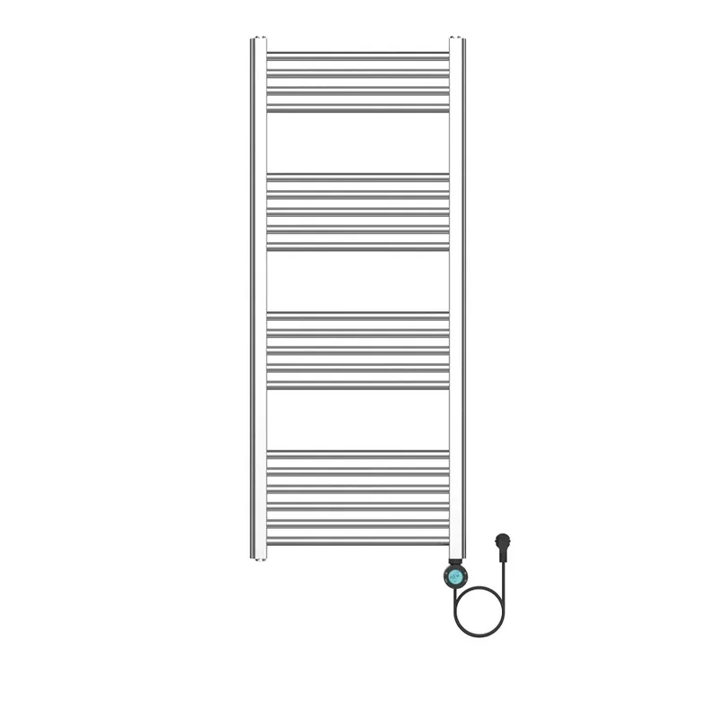 Speciale Aanbieding Elektrische Handdoekdroger Smart WiFi Geborsteld Koper – 120×50 cm – 700W – Digitale Programmeerbare Thermostaat – Rechts Aansluiting