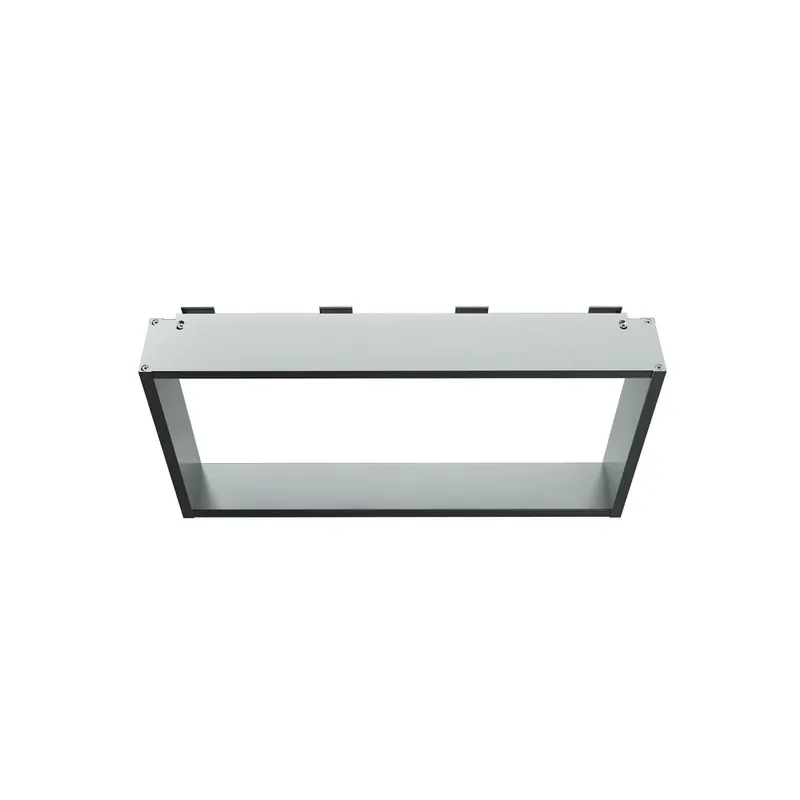 Beperkte Voorraad OPBOUWNIS VOOR DOUCHEWAND, 4 HANDDOEKHAKEN, ALUMINIUM, 60X30X8 CM, GEBORSTELD GOUD