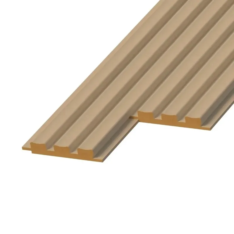 Aanbieding 3D Decoratieve Wandpaneel MDF – WP04 – 113 TEAK ( 12.6 x 280 cm )