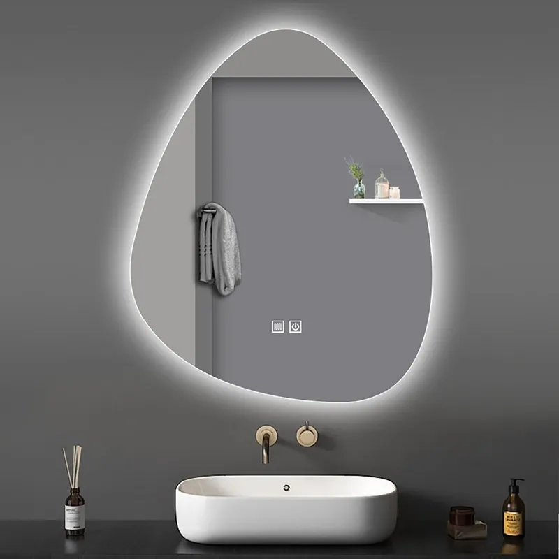 Dagaanbieding MAVERA LED Badkamerspiegel – Touch Bediening – Verlichte Spiegel voor Badkamer