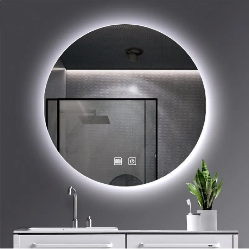 Premium MAVERA LED Badkamerspiegel – Touch Bediening – Verlichte Spiegel voor Badkamer