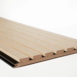 MDF Lamel Wandpaneel – Y26 BEIGE DUBBELE KLEUR – 30×280 cm Express Levering