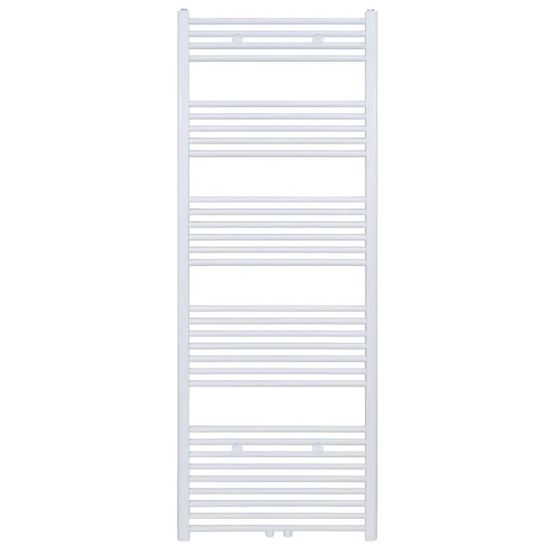 Speciale Aanbieding Design Thermostatische Radiatorkraan Middenaansluiting – Geschikt voor Muur en Vloeraansluiting – Mat Wit