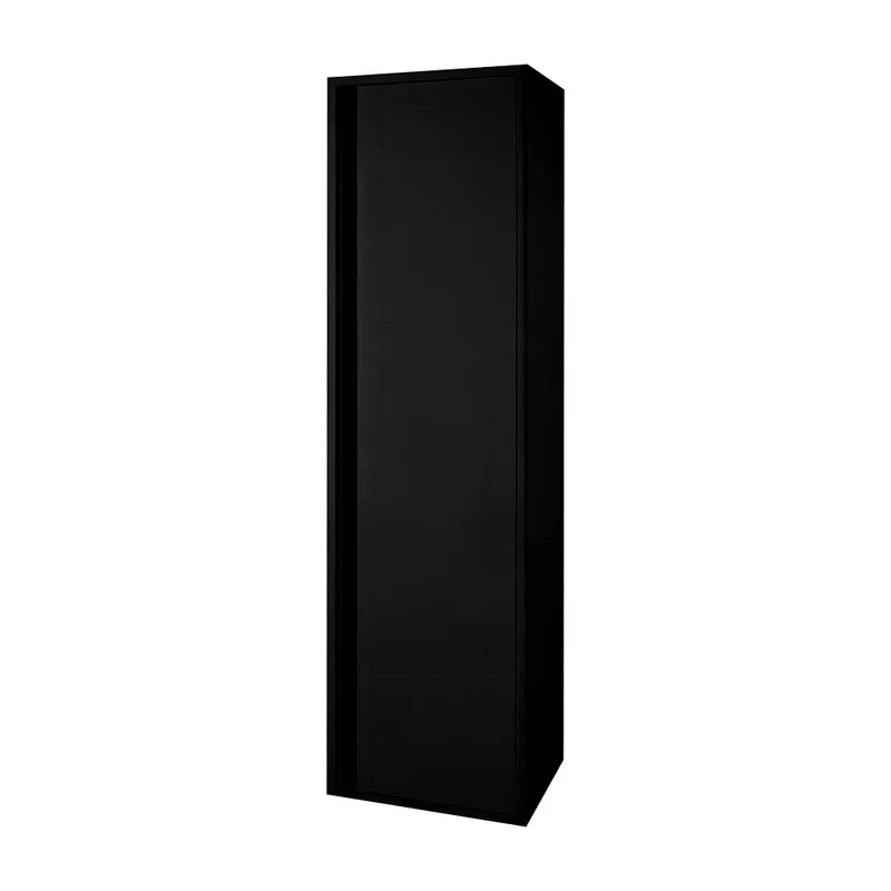 Direct Beschikbaar SALLY Wastafelonderkast 120 cm Mat Zwart MDF – Modern Badkamermeubel met Softclose en Opbergruimte