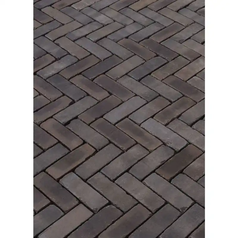 Laatste Versie Gebakken Dikformaat Ancona Antica Zwart-Blauw-Bruin 6cm