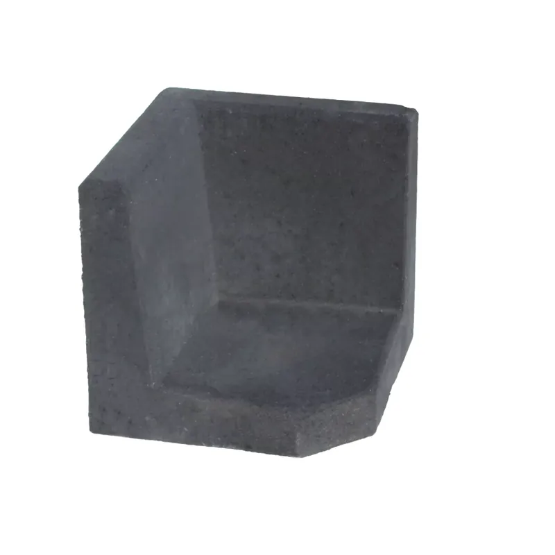 L-hoekelement Antraciet 40x40x40cm Beperkt Aanbod