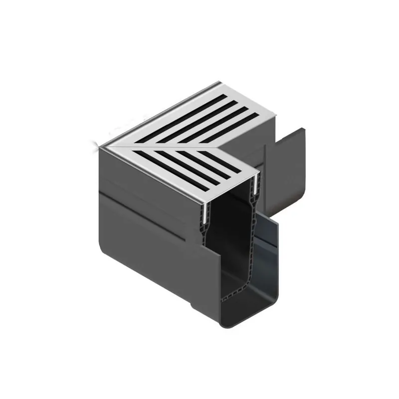 Seizoensaanbieding ACO Slimline Aluminium Hoekstuk