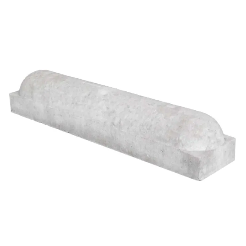 Parkeerband Stootband Grijs 2 ronde zijkanten 20x17x95cm Koop Vandaag