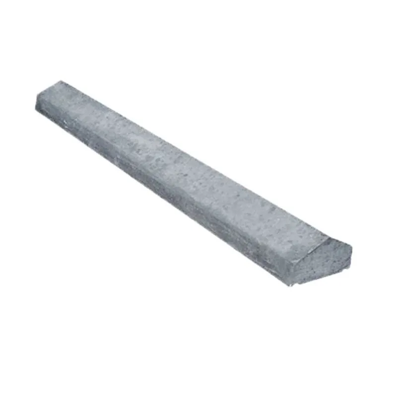 Weekendaanbieding Muurafdekplaat met punt Beton Grijs 30x100x5cm
