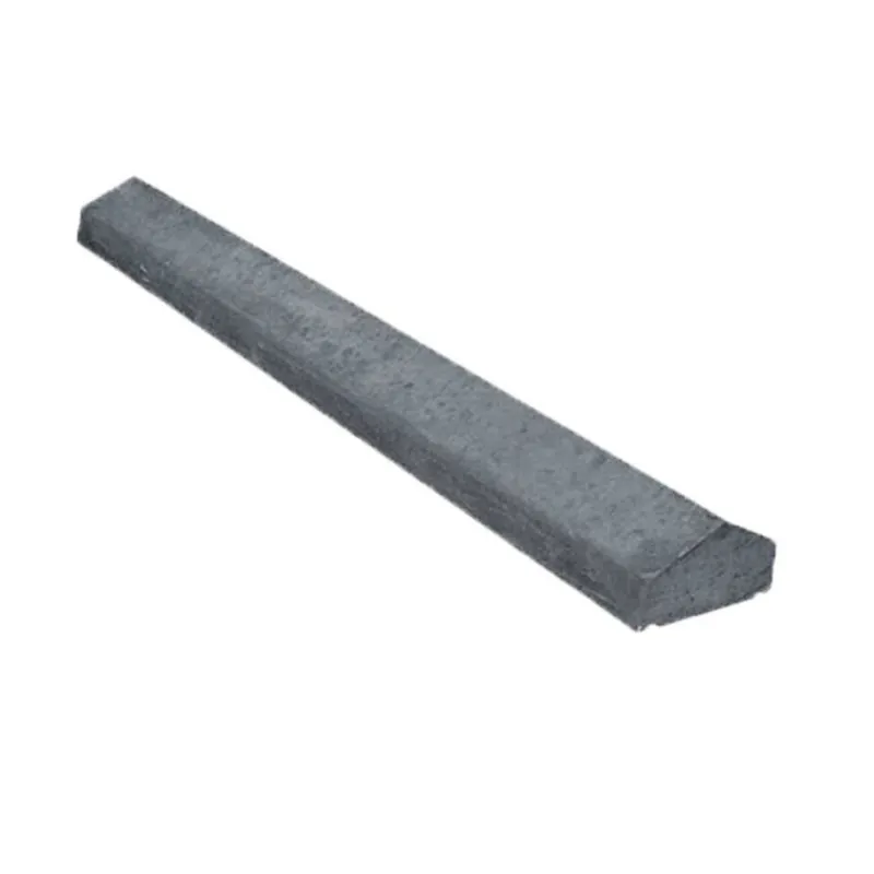 Muurafdekplaat met punt Beton Antraciet 20x100x5cm Actieprijs