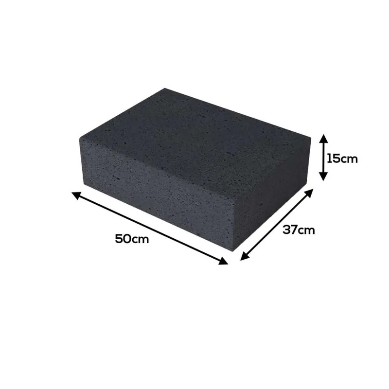 Oud Hollandse Halve Traptrede Carbon 50x37x15cm Nieuw