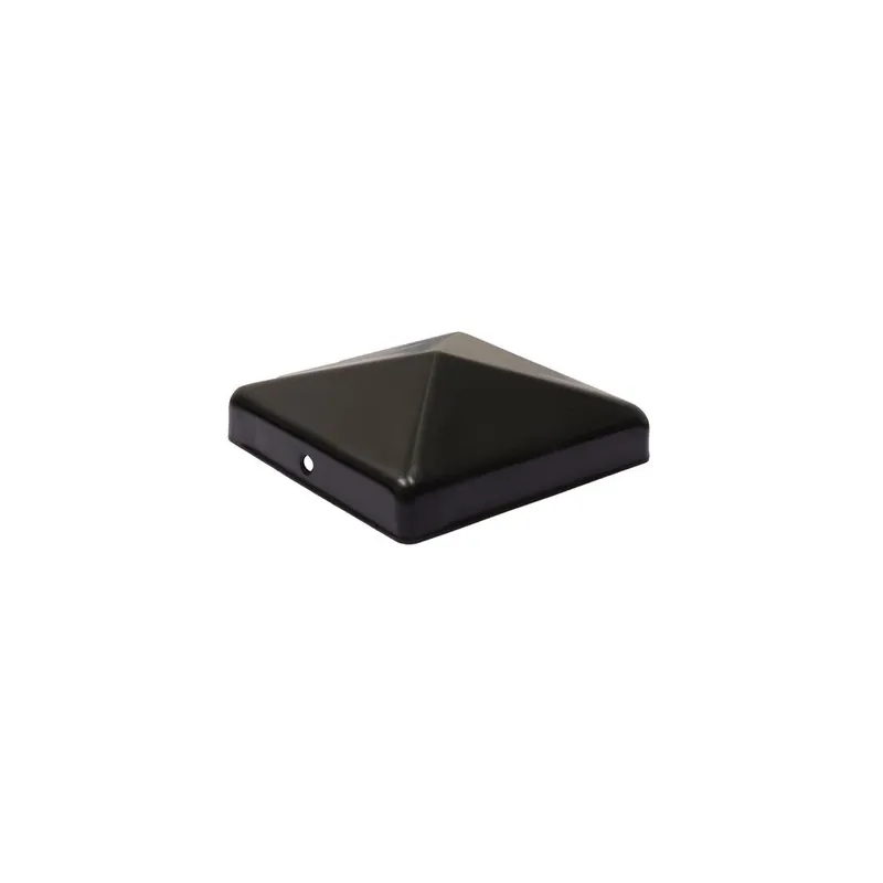 Paalkap Zwart Piramide 10x10cm Veilige Betaling