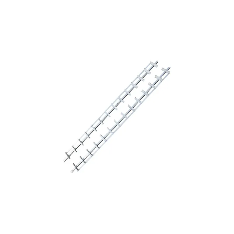 RVS Lamellen Shutter Set Draaibaar 220cm Populair