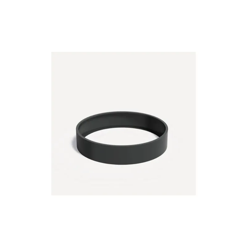 Gepoedercoat Aluminium Zwart Plantenbak Rond diameter 200cm, hoogte 40cm Merkproduct