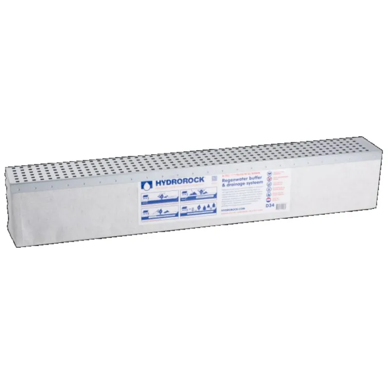 Hydroblob Lijnafwatering Infiltratiesysteem Set LG45 Slimline Verzinkt Rooster Express Levering