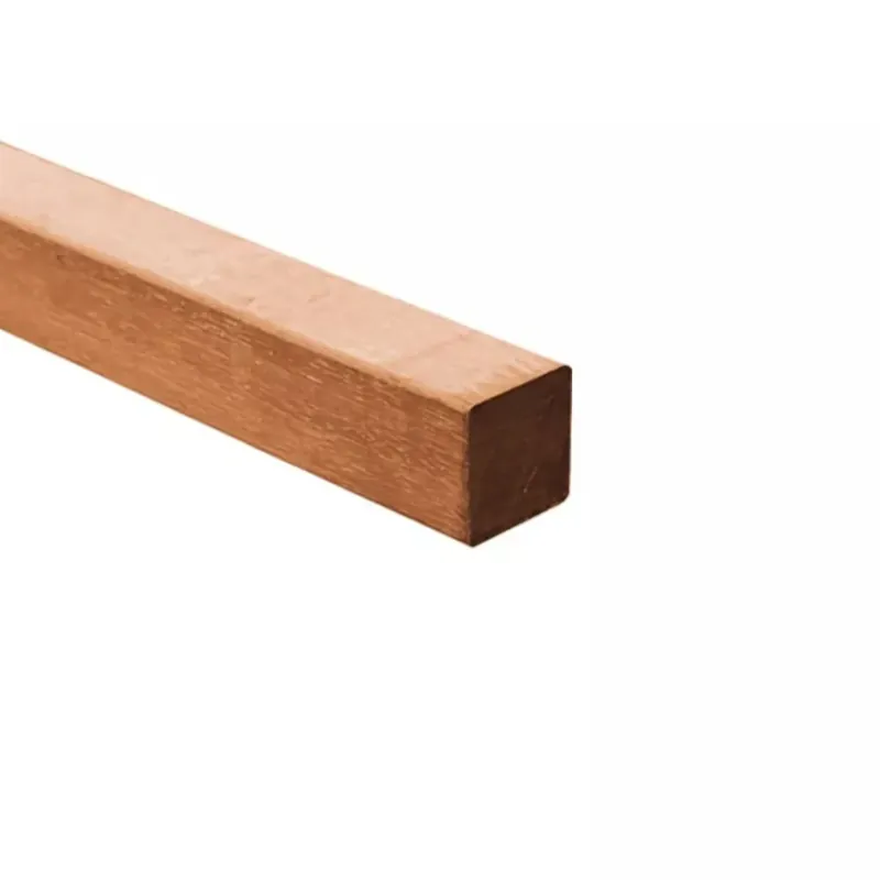 Weekendaanbieding Hardhouten Paal Fijnbezaagd 7x7x300cm