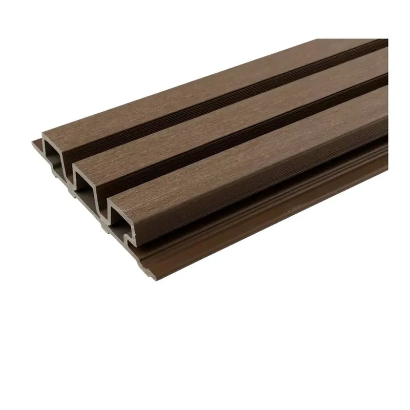 WPC WEO35 Gardenwall 33x170mm (wb 140mm) 290cm Teak Direct Beschikbaar