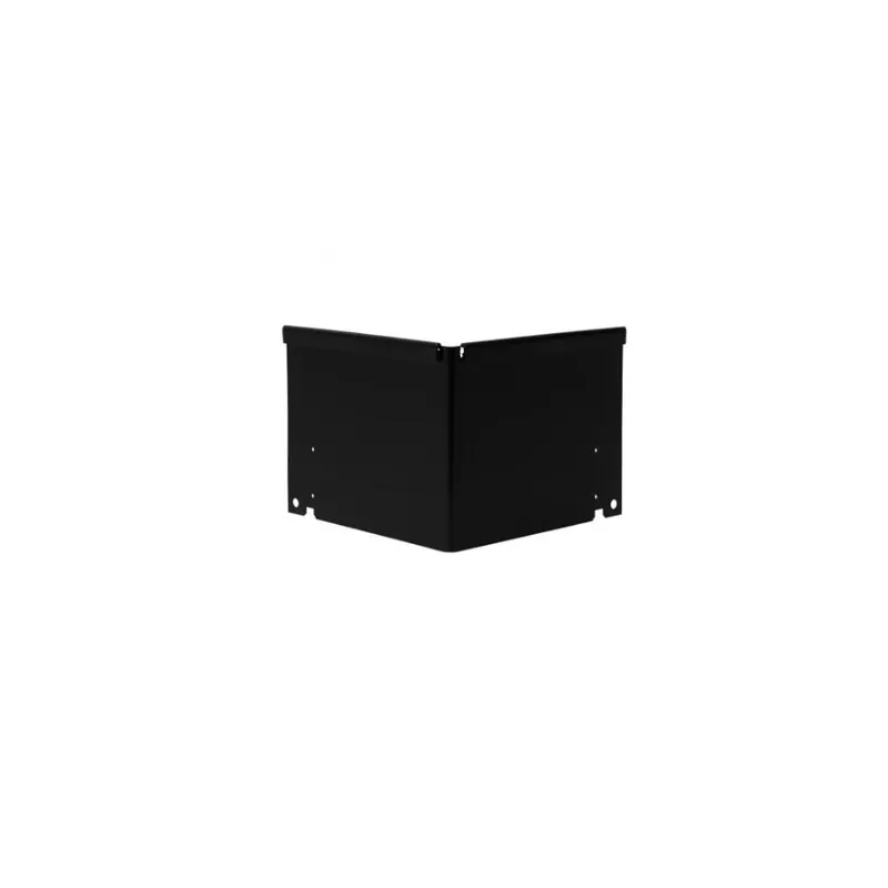 Kantopsluiting Flex 10cm Hoek Inwendig Zwart Nieuw