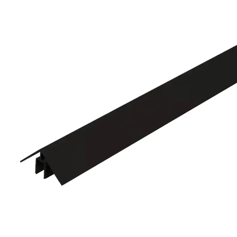 WEO Alu Klikprofiel 50x50mm 300cm Ebony Black Meest Verkocht