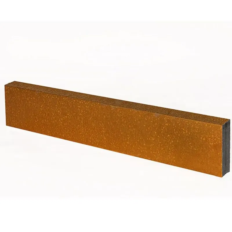 Overzetprofiel Opsluitband 5cm Ongelijkzijdig 220x5x20x5,5cm Cortenstaal Beperkt Aanbod