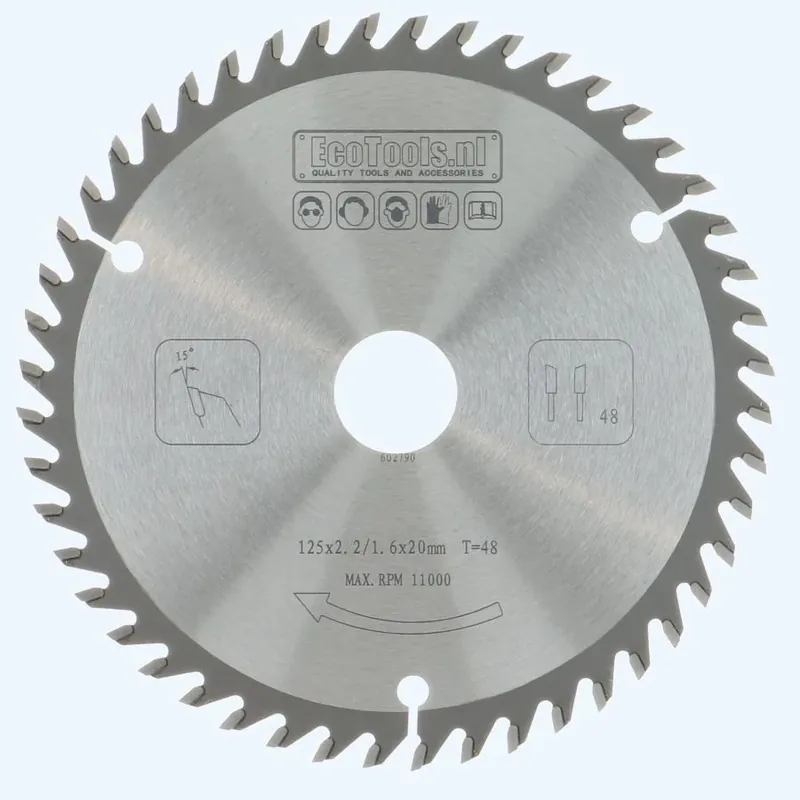 HM-zaagblad PROF 125 x 20 mm T=48 bestellen Beperkt Aanbod