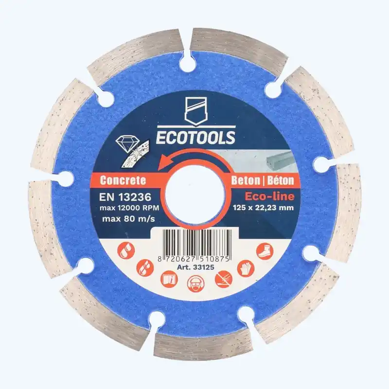 Diamantschijf voor beton 125 mm kopen Alleen Vandaag