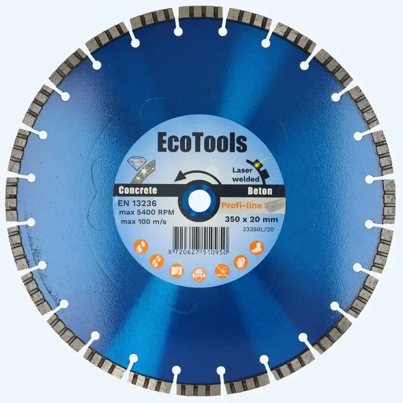Diamantschijf beton 350 x 20 mm online kopen Alleen Vandaag
