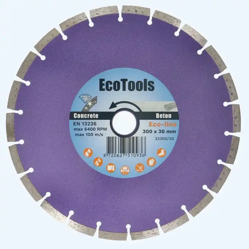 Weekendaanbieding Diamantscheibe Beton 300 x 30 mm (Eco-line)