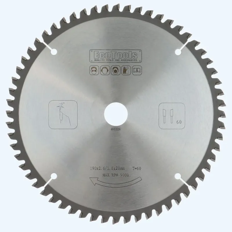 HM-afkortzaagblad Prof 190 x 20 mm T60 kopen Hoge Kwaliteit