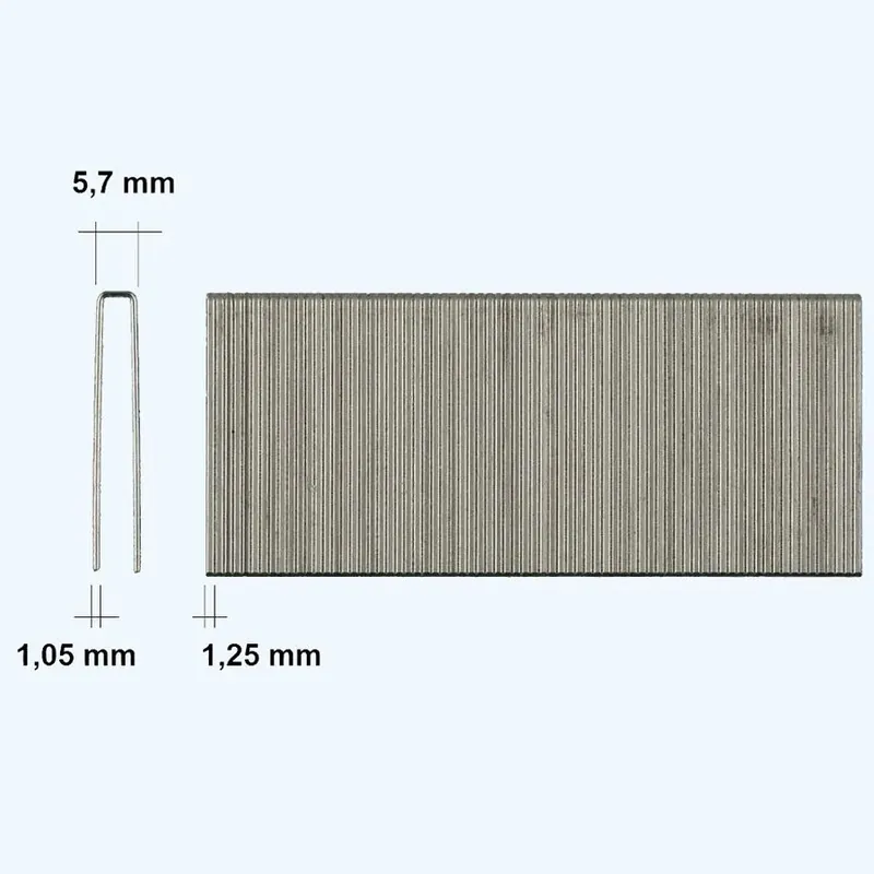 Must-Have 2500 stuks nieten 90/25 mm van RVS bestellen