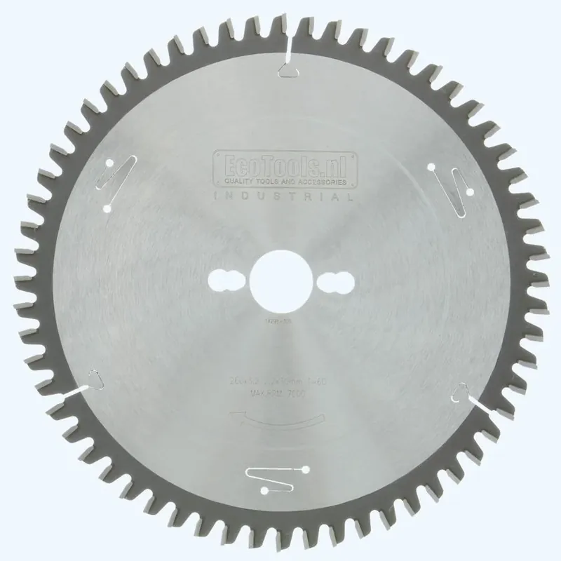 HM-afkortzaagblad Industrial 260 x 30 mm T=60 Bestel Nu