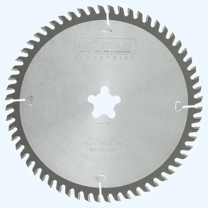 Merkproduct HM-zaagblad Industrial 190 x F-20 mm T=60